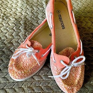Maurices Embellished Boat Shoes Size 8